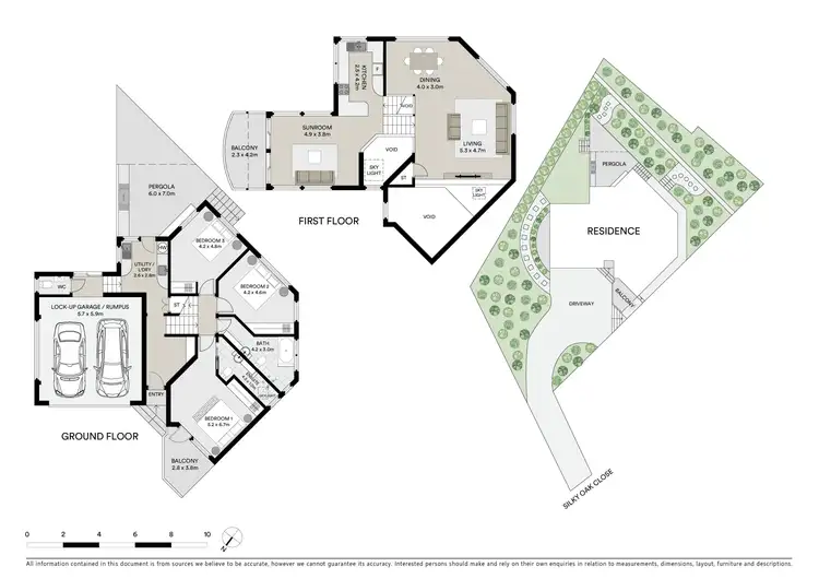 Floorplan of Homely house listing, 6 Silky Oak Close, Nambucca Heads NSW 2448