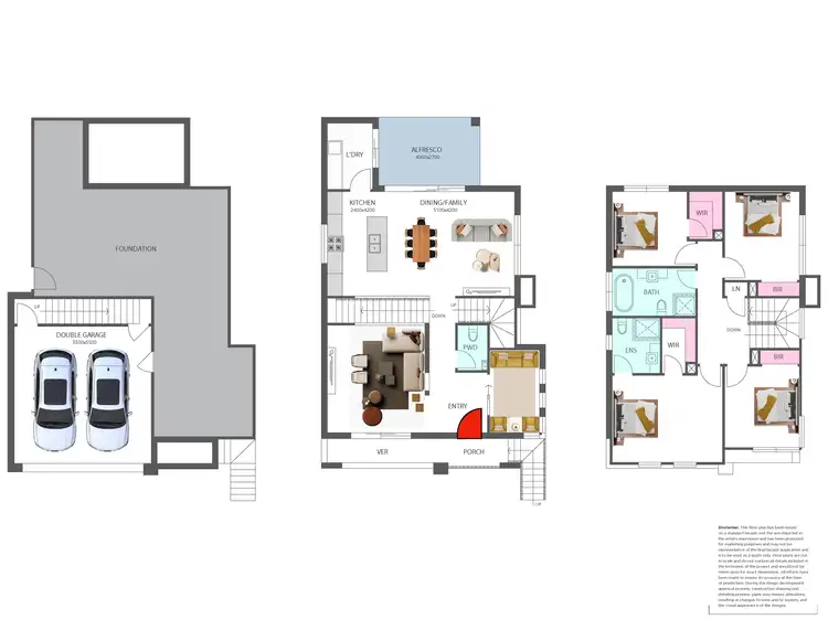Floorplan of Homely house listing, 1-11 Fairway Drive, Kellyville NSW 2155