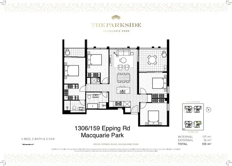 Floorplan of Homely apartment listing, Address available on request