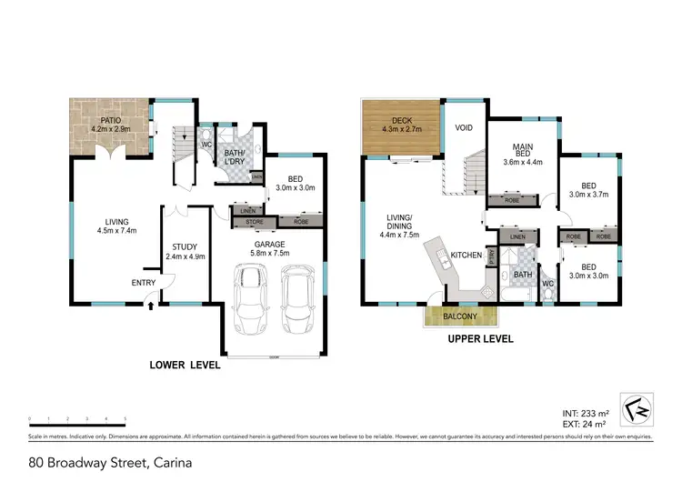 Floorplan of Homely house listing, 80 Broadway Street, Carina QLD 4152