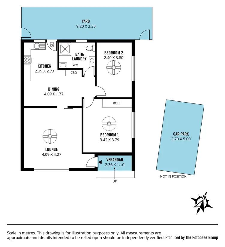 Floorplan of Homely house listing, 1/301 Main South Road, Morphett Vale SA 5162