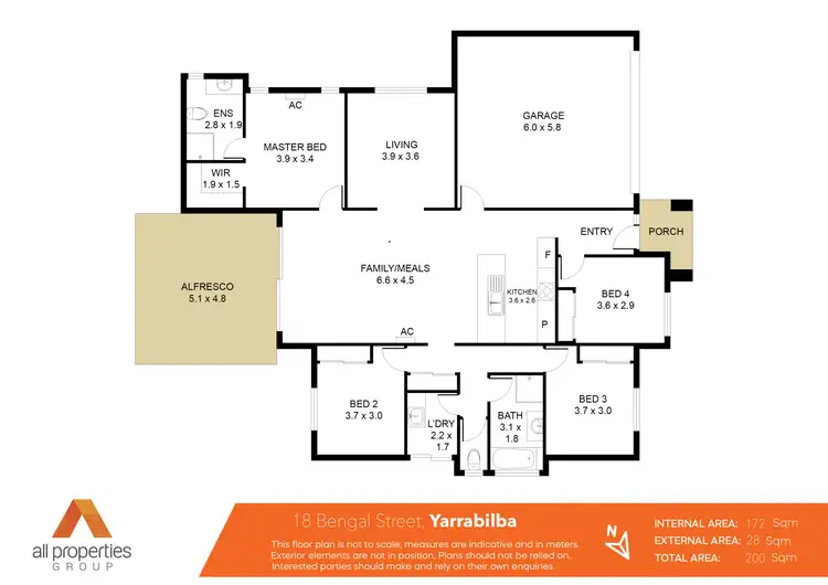 Floorplan of Homely house listing, 18 Bengal Street, Yarrabilba QLD 4207