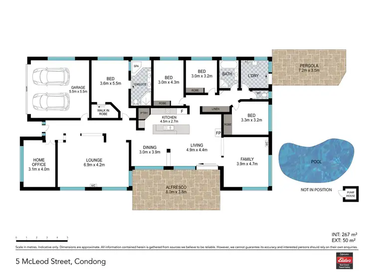 Floorplan of Homely house listing, 5 McLeod Street, Condong NSW 2484