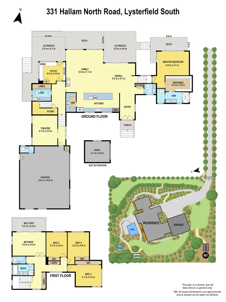 Floorplan of Homely house listing, 331 Hallam North Road, Lysterfield South VIC 3156