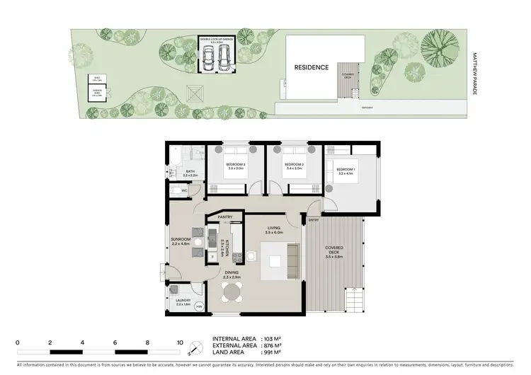 Floorplan of Homely house listing, 6 Matthew Parade, Blaxland NSW 2774