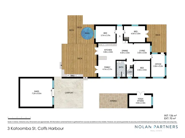Floorplan of Homely house listing, 3 Katoomba Street, Coffs Harbour NSW 2450