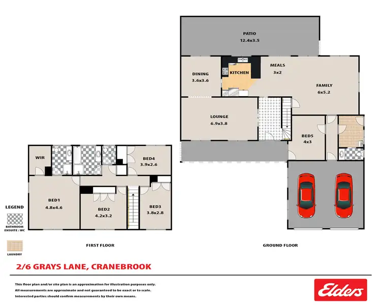Floorplan of Homely rural property listing, 2-6 Grays Lane, Cranebrook NSW 2749