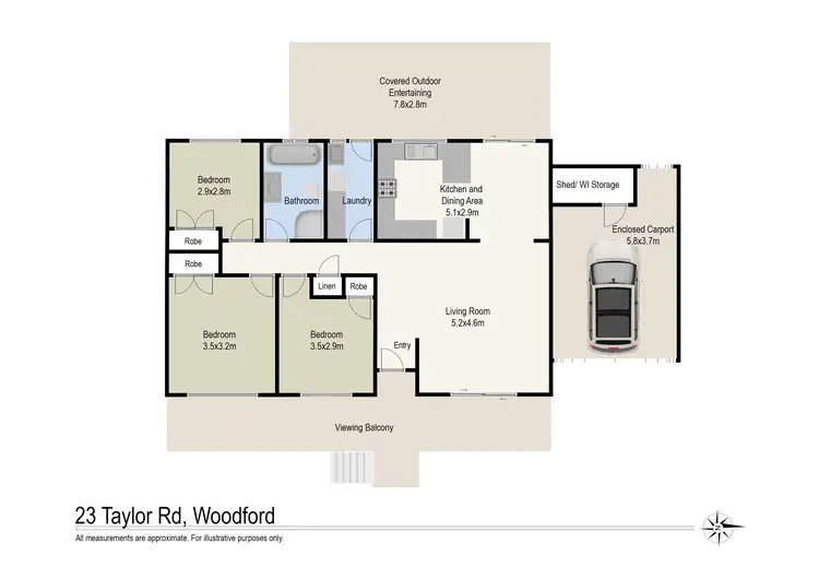 Floorplan of Homely house listing, 23 Taylor Road, Woodford NSW 2778