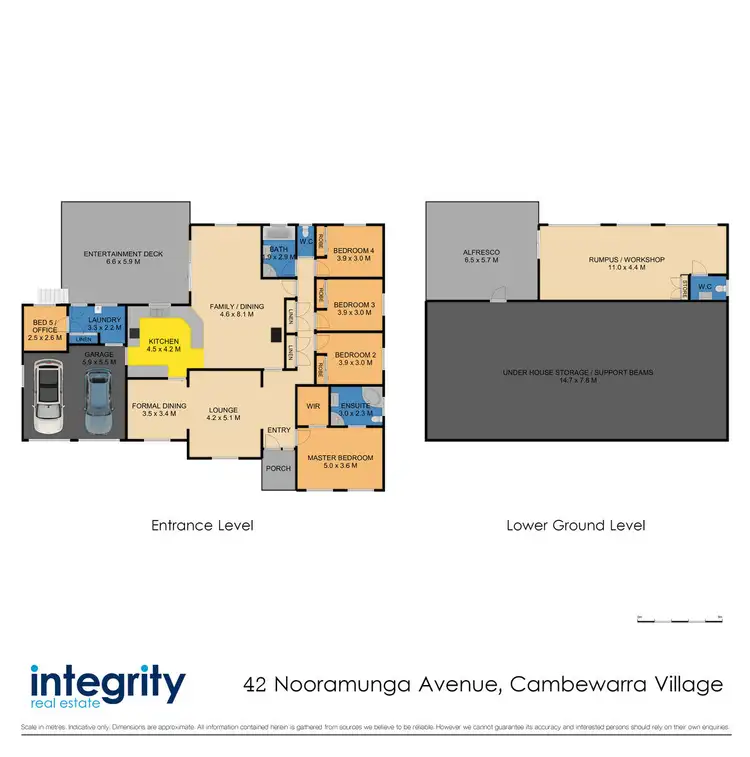Floorplan of Homely house listing, 42 Nooramunga Avenue, Cambewarra Village NSW 2540