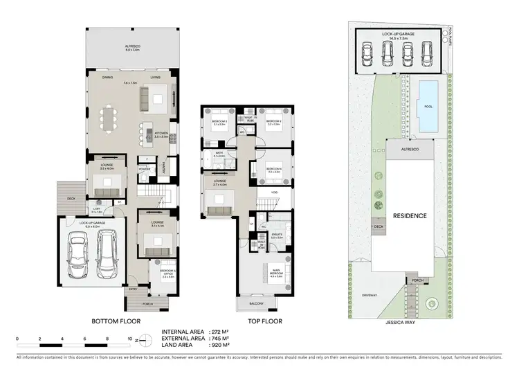 Floorplan of Homely house listing, 27 Jessica Way, Highton VIC 3216