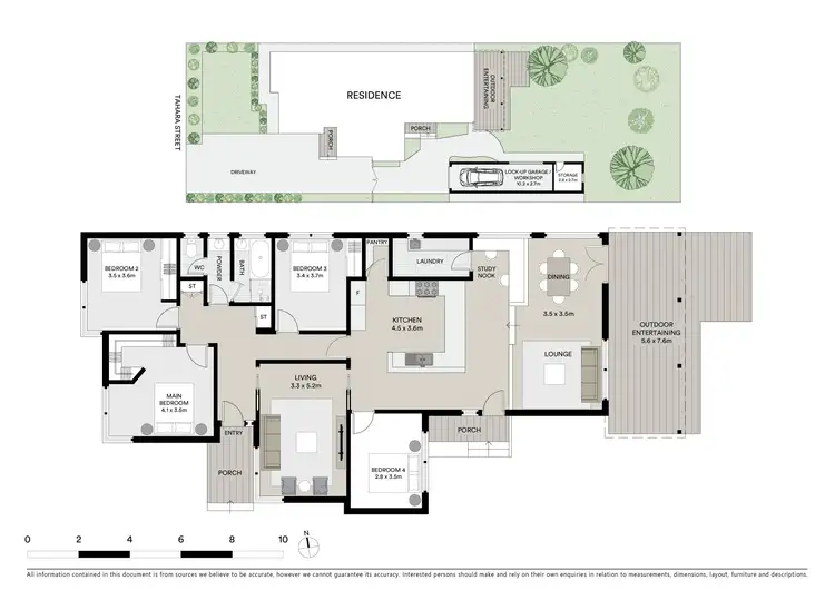 Floorplan of Homely house listing, 44 Tahara Street, Hamlyn Heights VIC 3215