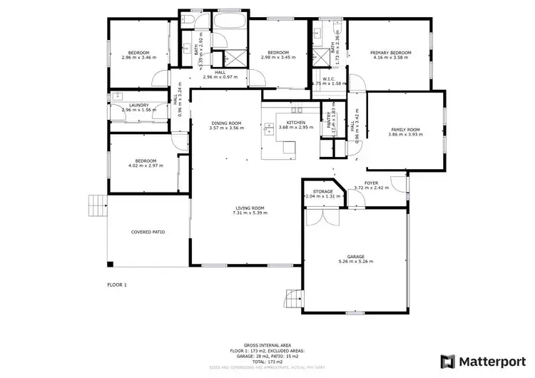 Floorplan of Homely house listing, 3 Eliza Place, Orange NSW 2800