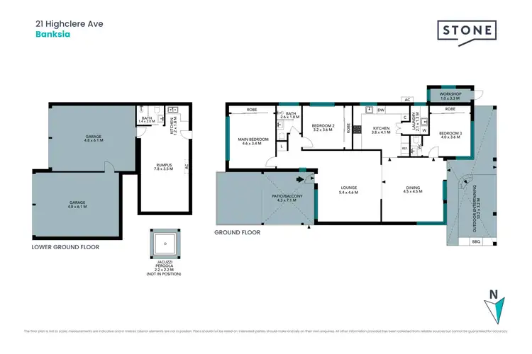 Floorplan of Homely house listing, 21 Highclere Avenue, Banksia NSW 2216