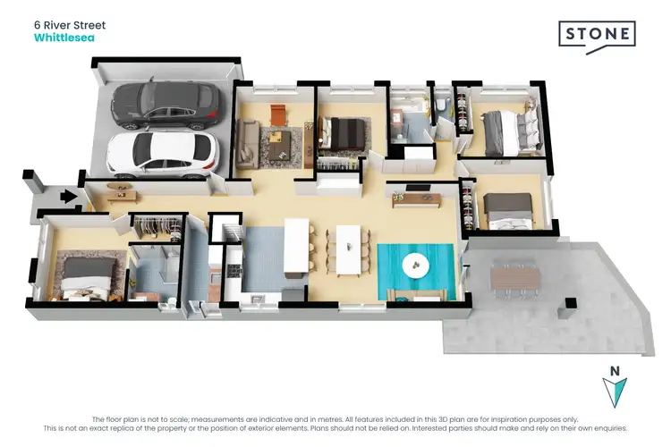 Floorplan of Homely house listing, 6 River Street, Whittlesea VIC 3757