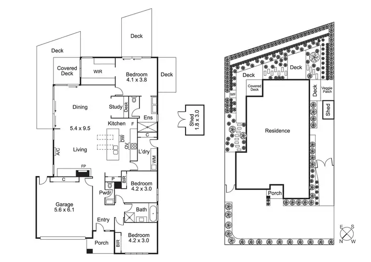 Floorplan of Homely house listing, 4 Homestead Lane, Mount Martha VIC 3934