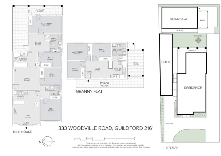 Floorplan of Homely house listing, 333 Woodville Road, Guildford NSW 2161