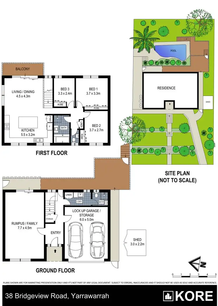 Floorplan of Homely house listing, 38 Bridgeview Road, Yarrawarrah NSW 2233