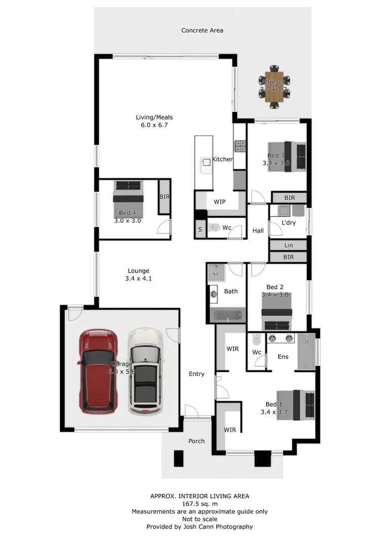Floorplan of Homely house listing, 24 Jensen Crescent, Wodonga VIC 3690