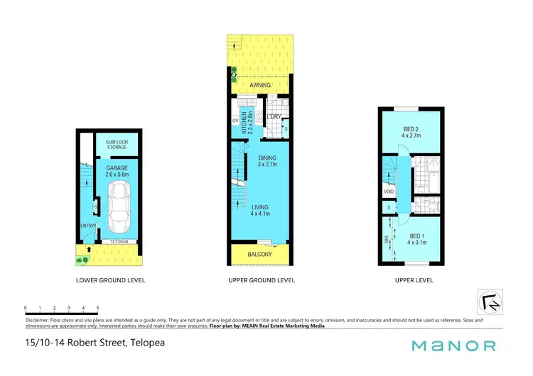 Floorplan of Homely house listing, 15/10-14 Robert Street, Telopea NSW 2117