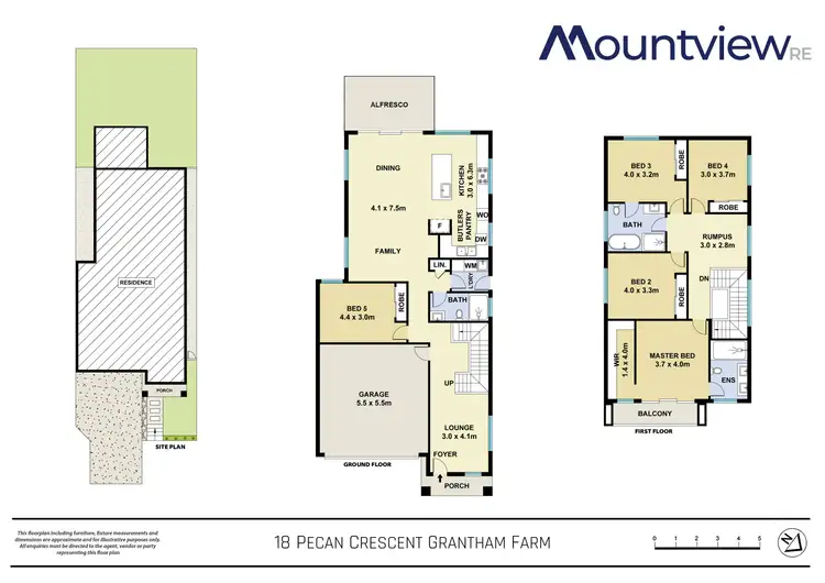 Floorplan of Homely house listing, 18 Pecan Crescent, Riverstone NSW 2765