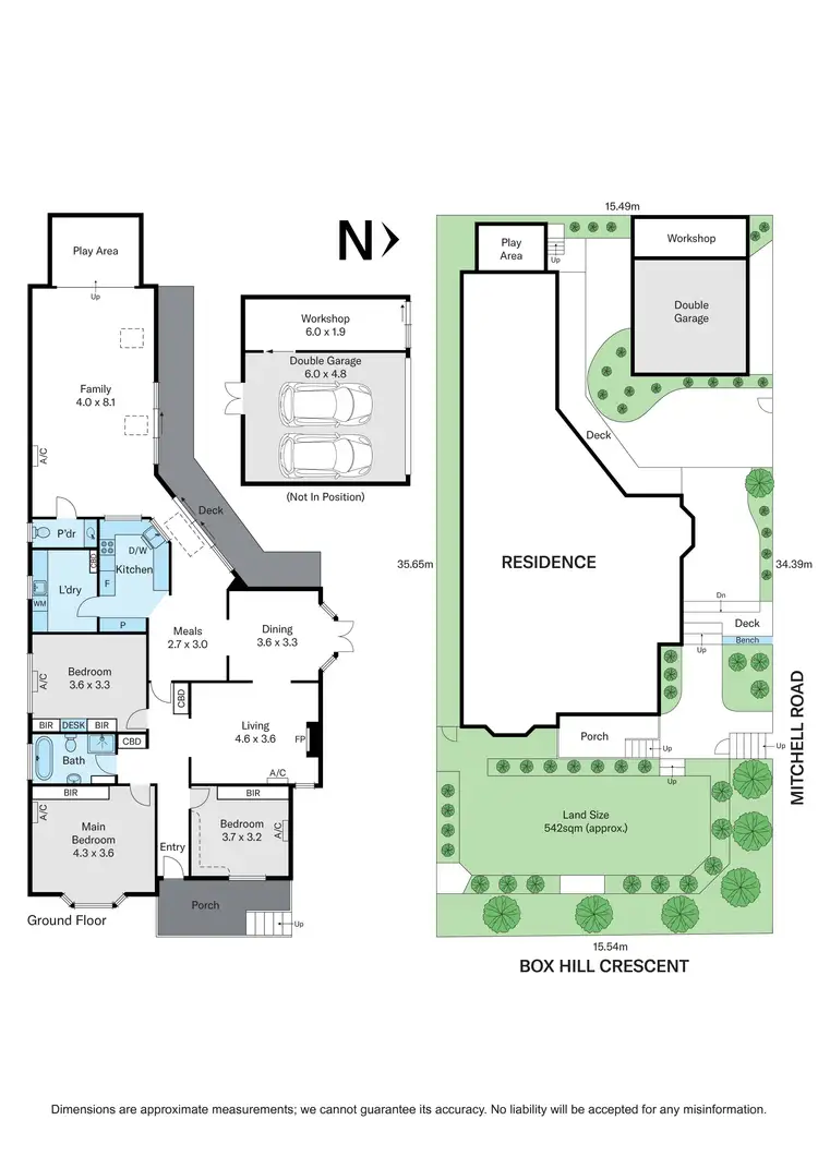 Floorplan of Homely house listing, 41 Box Hill Crescent, Mont Albert North VIC 3129