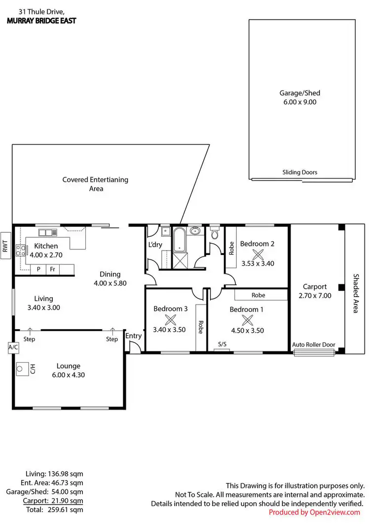Floorplan of Homely house listing, 31 Thule Drive, Murray Bridge East SA 5253