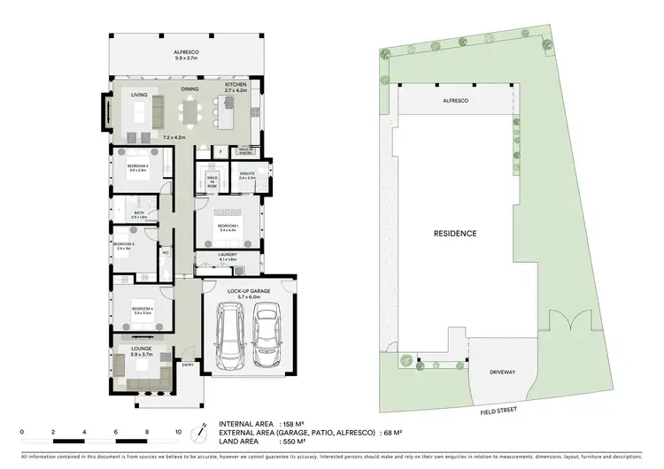 Floorplan of Homely house listing, 26 Field Street, Thrumster NSW 2444
