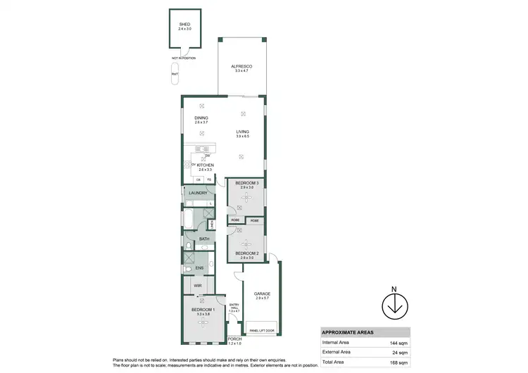 Floorplan of Homely house listing, 38A Cedar Avenue, Warradale SA 5046