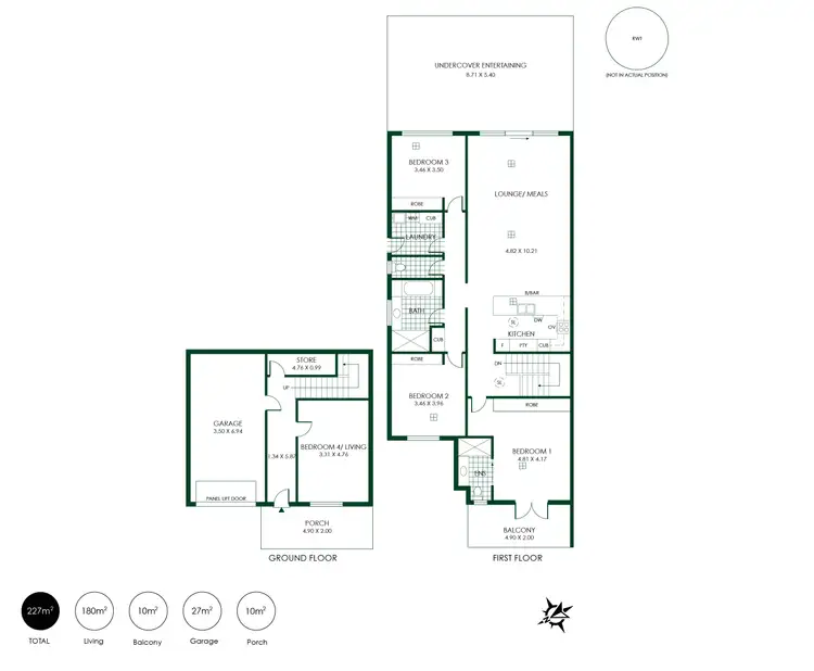 Floorplan of Homely house listing, 96B Onkaparinga Valley Road, Woodside SA 5244