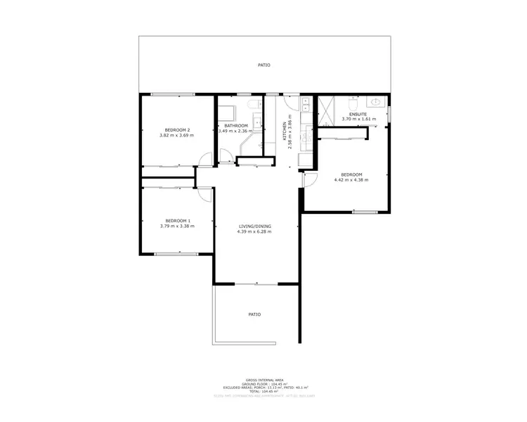 Floorplan of Homely unit listing, 21/3-9 Stratford Parade, Stratford QLD 4870
