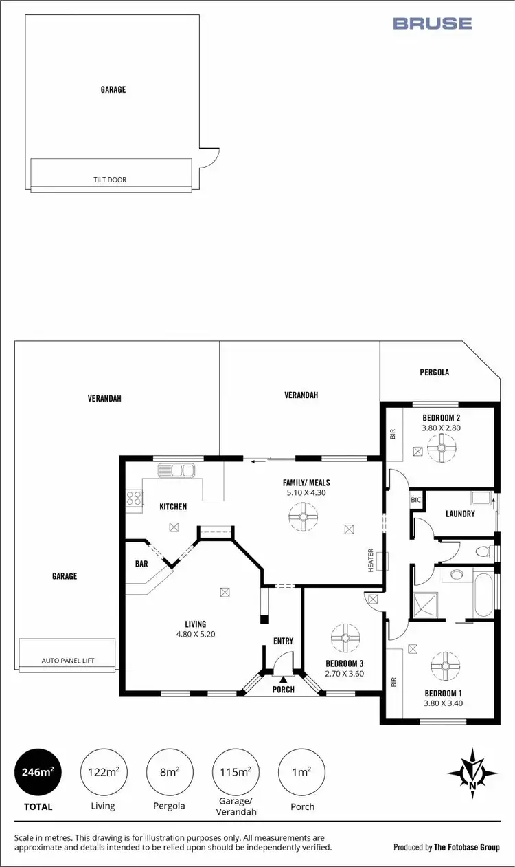 Floorplan of Homely house listing, 10 Bounty Street, Moana SA 5169