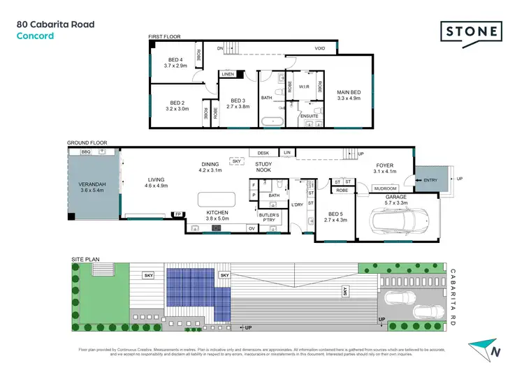 Floorplan of Homely house listing, 80 Cabarita Road, Concord NSW 2137