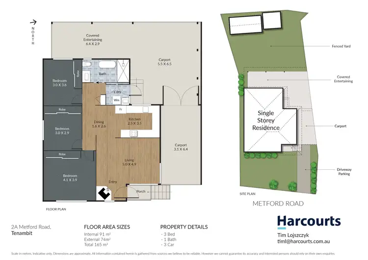 Floorplan of Homely house listing, 2A Metford Road, Tenambit NSW 2323
