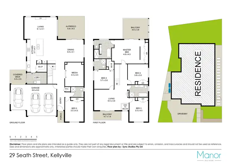 Floorplan of Homely house listing, 29 Seath Street, Kellyville NSW 2155