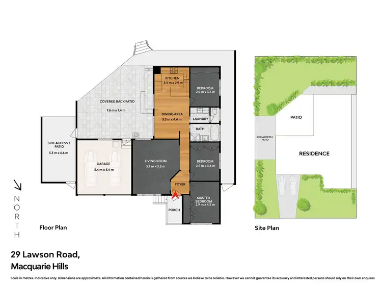 Floorplan of Homely house listing, 29 Lawson Road, Macquarie Hills NSW 2285