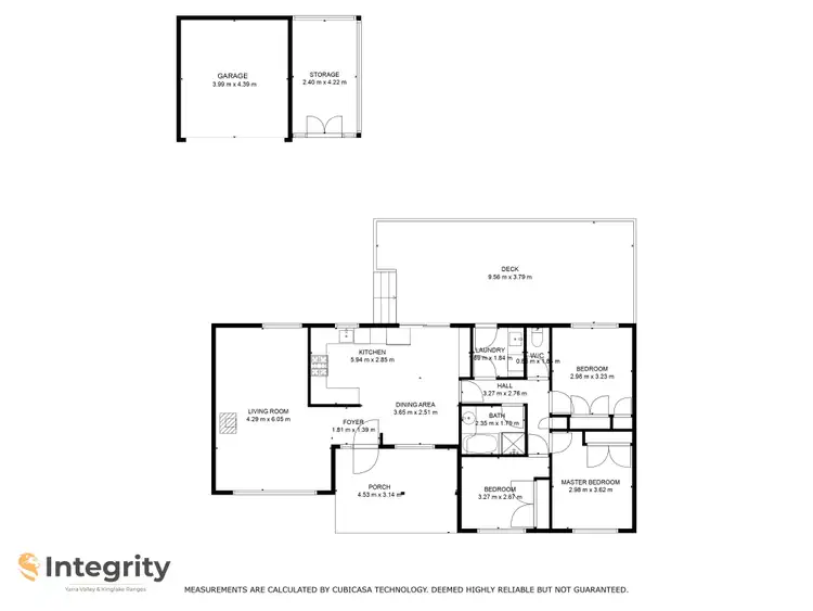 Floorplan of Homely house listing, 18 Rattray Street, Yea VIC 3717