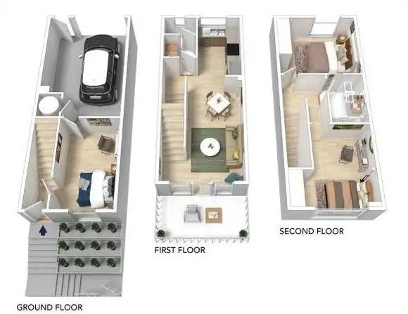 Floorplan of Homely house listing, 56 Blair Street, Maribyrnong VIC 3032
