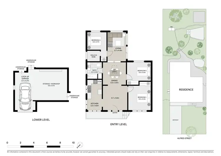 Floorplan of Homely house listing, 211 Alfred Street, Cromer NSW 2099