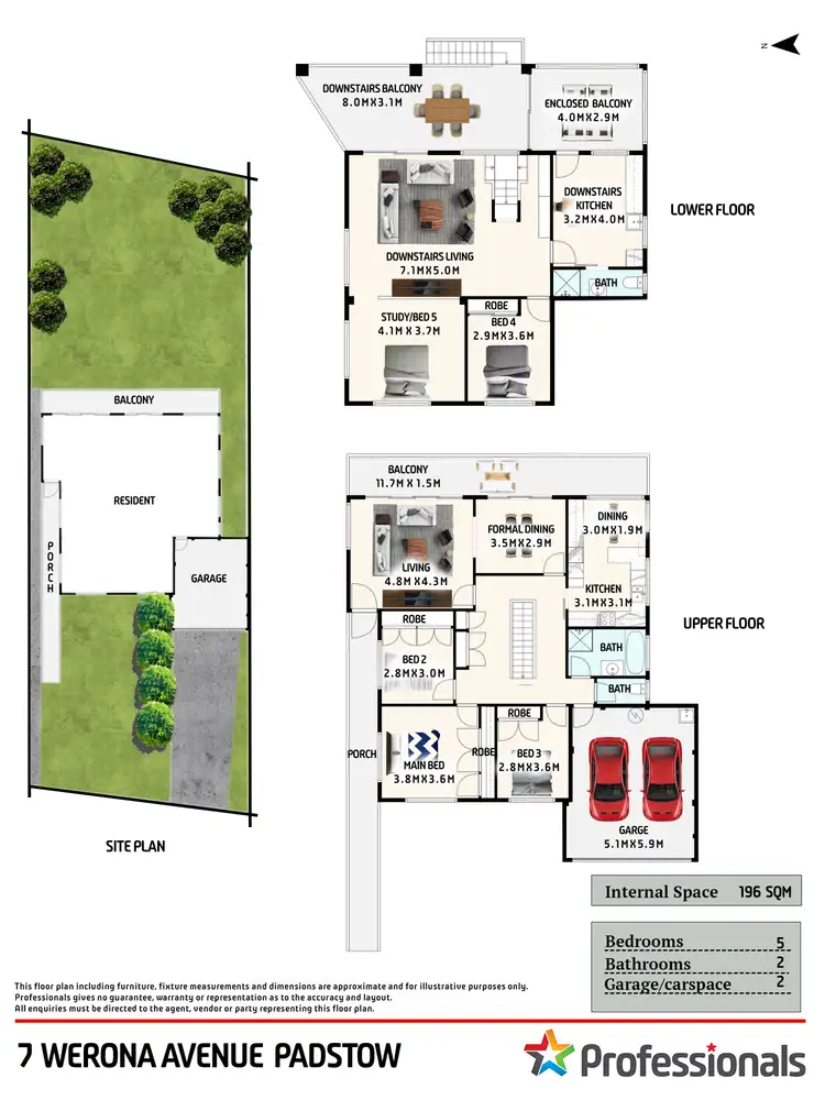 Floorplan of Homely house listing, 7 Werona Avenue, Padstow NSW 2211