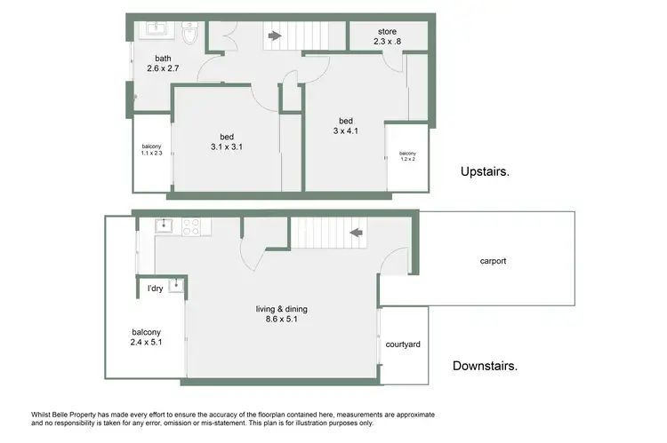 Floorplan of Homely unit listing, 5/74 Old Smithfield Road, Freshwater QLD 4870