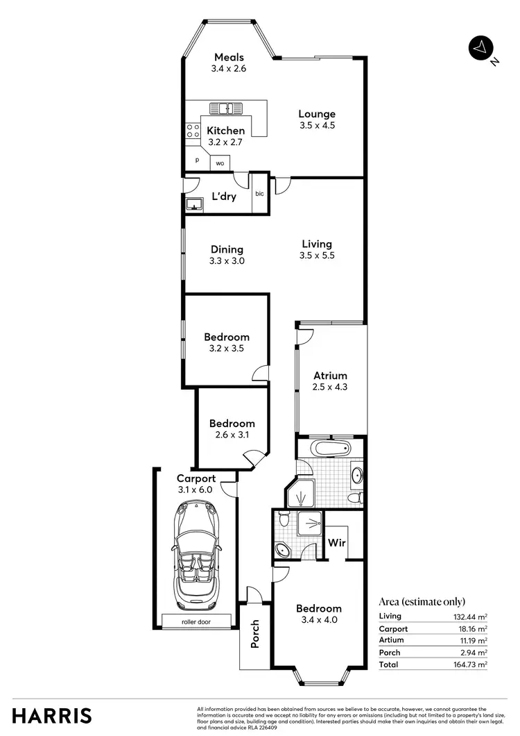 Floorplan of Homely house listing, 1A Lambert Road, Joslin SA 5070