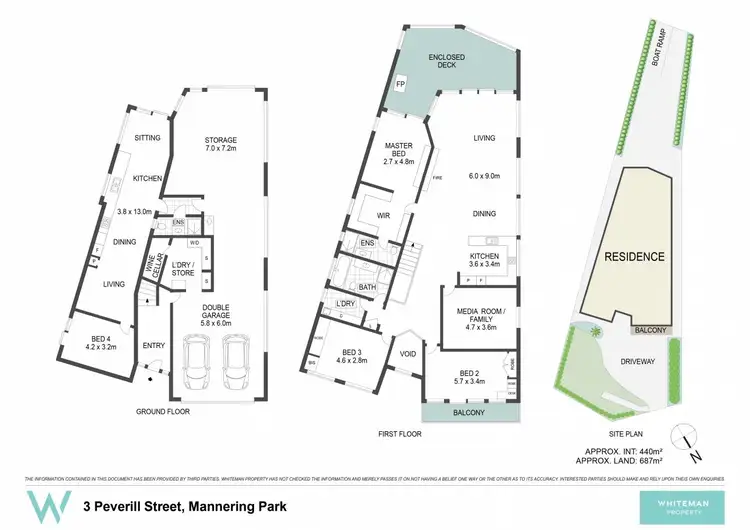 Floorplan of Homely house listing, 3 Peverill Street, Mannering Park NSW 2259