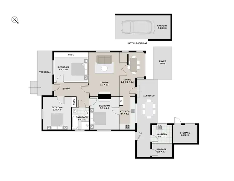 Floorplan of Homely house listing, 14 Hampden Street, South Launceston TAS 7249