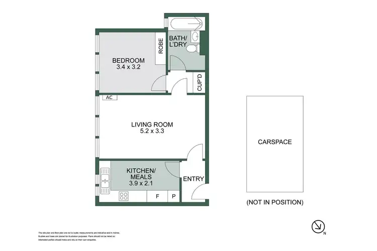 Floorplan of Homely apartment listing, 13/102 Park Street, St Kilda West VIC 3182