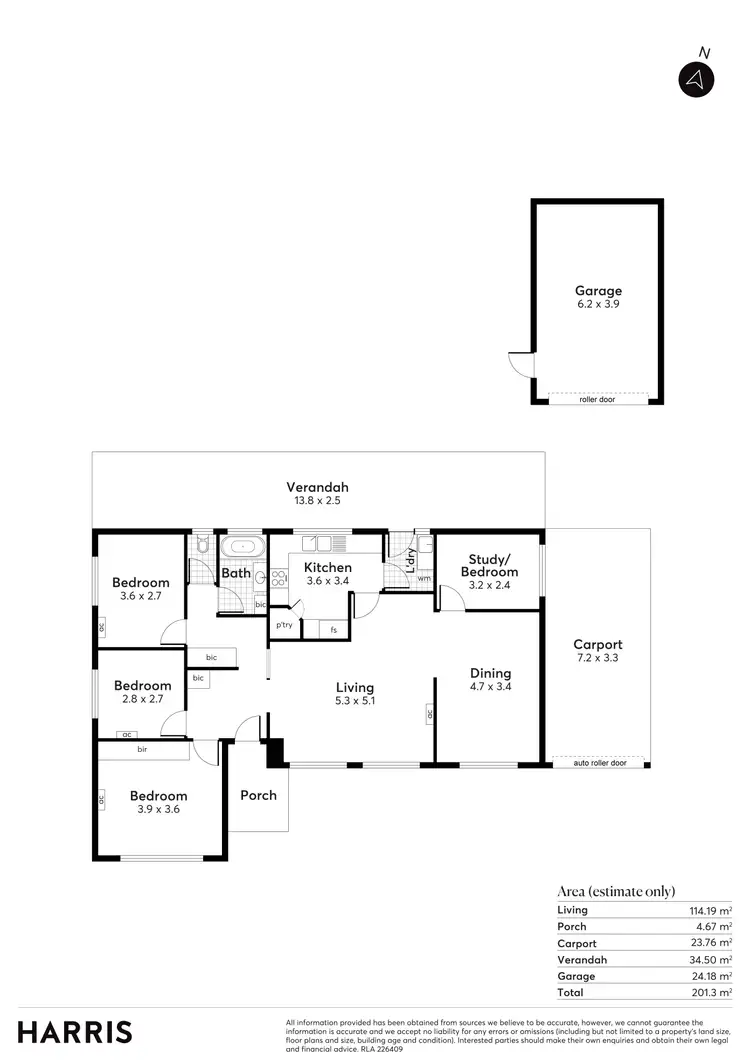 Floorplan of Homely house listing, 3 Hawkesbury Way, West Lakes Shore SA 5020