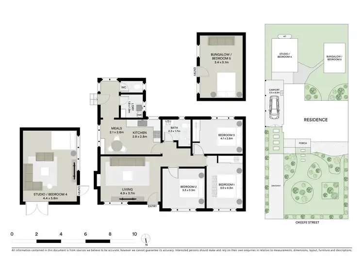 Floorplan of Homely house listing, 9 O'Keefe Street, Bellfield VIC 3081