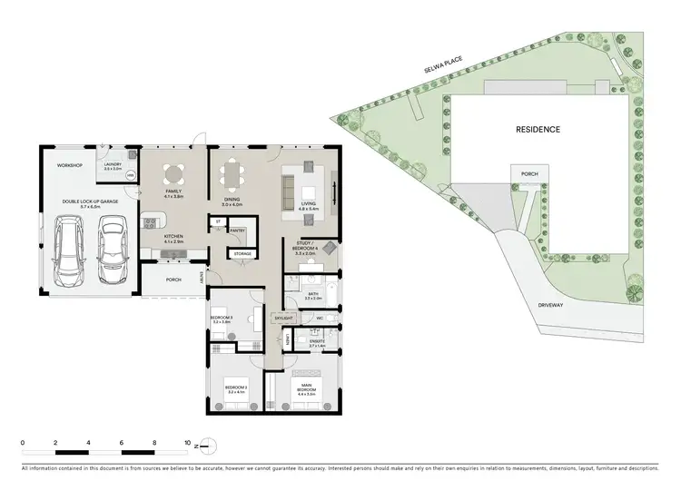 Floorplan of Homely house listing, 4 Selwa Place, Kareela NSW 2232