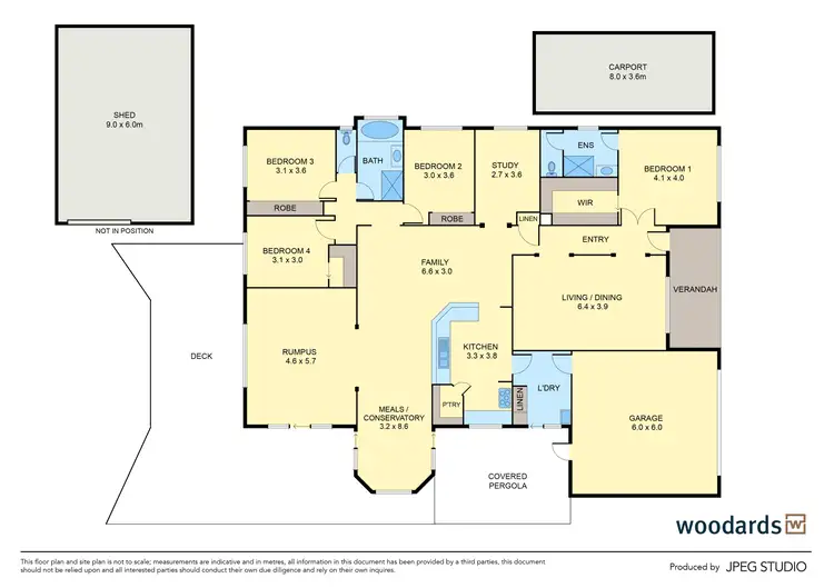 Floorplan of Homely house listing, 3 Domain Mews, Gisborne VIC 3437