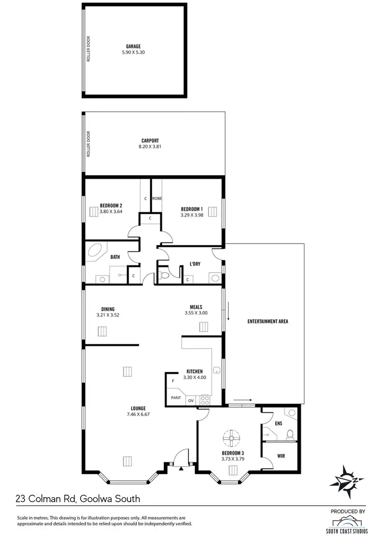 Floorplan of Homely house listing, 23 Colman Road, Goolwa South SA 5214