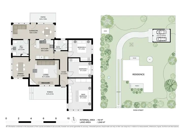 Floorplan of Homely house listing, 19 Piper Street, Rylstone NSW 2849